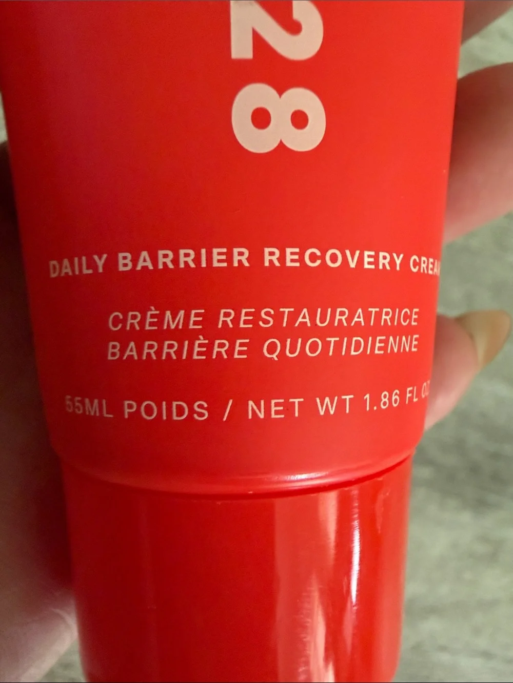 Tower 28 Daily Barrier Recovery Cream - Bright Coral Red